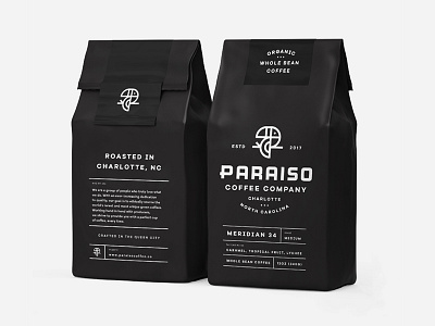 Paraiso Packaging pt. 2 bag bird branding coffee lockup logo package packaging roaster toucan type