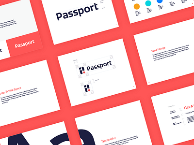 Passport Brand Guidelines app brand brand guidelines branding casestudy guidelines letter logo logo design p parking passport