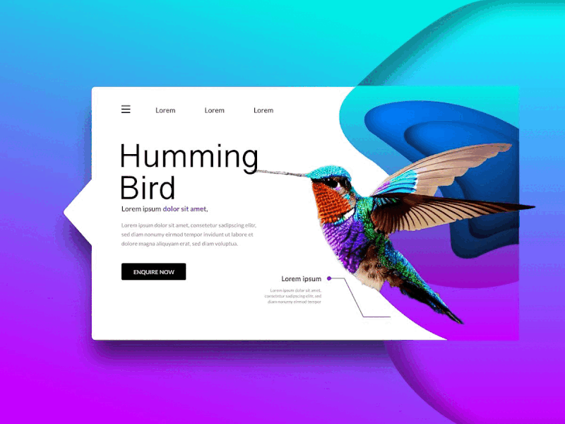 Daily UI 03 - Landing Page GIF app scrren branding daily ui graphic design illustration ui