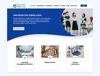 Education Dashboard Landing Page - 1 app branding design uidesign