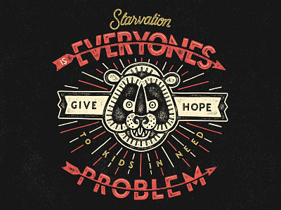 Starvation Is Everyones by Yondr Studio on Dribbble