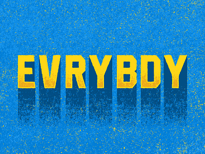 EVRYBDY typography