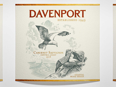 Davenport Wine Label