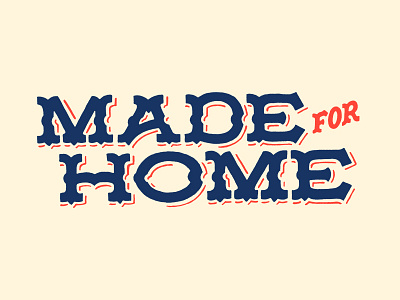 Made For Home branding logo logotype