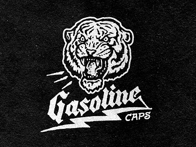 Gas Caps branding logo mark