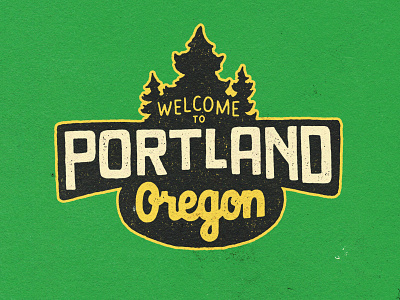 Portland, OR illustration lettering typography