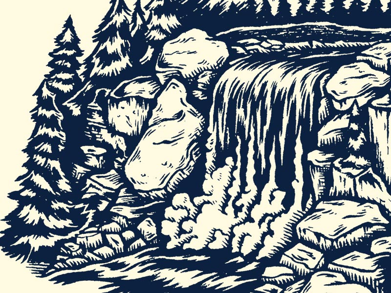 Waterfall yondr studio