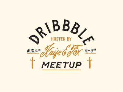 Seattle Dribbble Meetup hand lettering meetup seattle