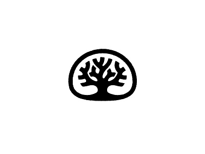 Oakland icon logo mark oakland tree