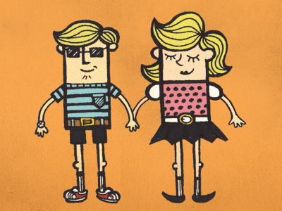 Jack and Jill characters illustration jack jill