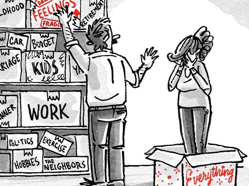 Compartmentalization by Yondr Studio on Dribbble