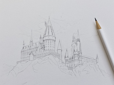 Hogwarts by Yondr Studio on Dribbble