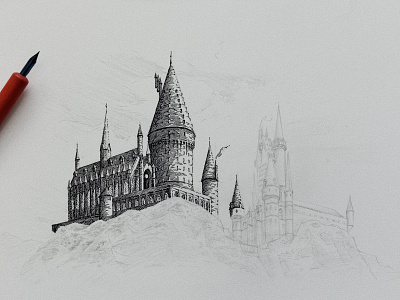 Hogwarts by Yondr Studio on Dribbble