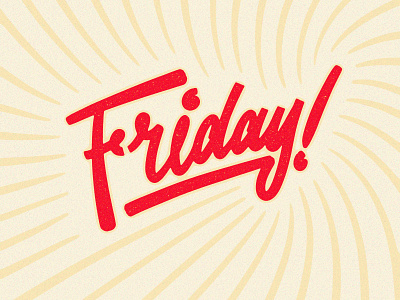 Friday brush friday hand drawn hand lettering handlettering lettering lettering art script type typogaphy