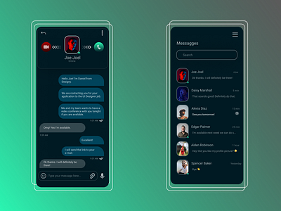 Direct Messaging Daily UI Challenge Day #013