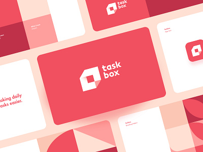 Taskbox App - UI/UX adobe app branding graphicdesign icon illustration logo logodesign logomark minimal pattern task app tasks ux uxui web