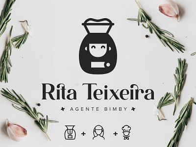 Rita Teixeira - Bimby representative brand branding design flat graphic design identity logo negative space vector