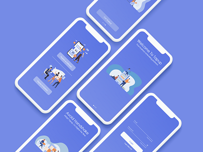 walkthrough adobexd app conceptdesign design minimal mockup ui uidesign ux uxdesign