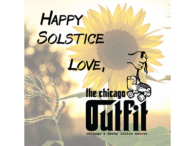 Chicago Outfit Solstice Social Media graphics photography social media typography
