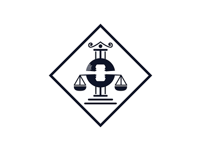 law logo 01 design flat gavel justice law law firm lawyers logo navy