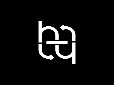 HTS monogram ambigram design flat icon latter latter logo logo monogram simple snake typography