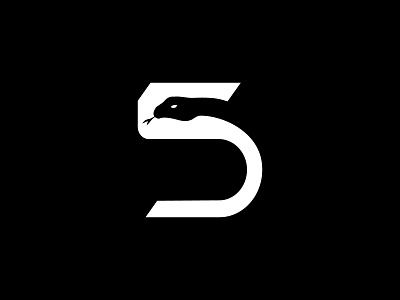 snake 5 5 branding design flat icon latter latter logo logo simple snake typography vector