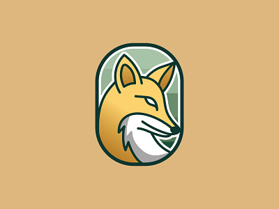 Luxury Fox animal gold fox gold logo luxuru modern simple wild