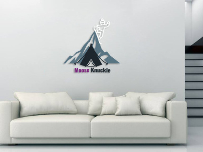 MOOSE KNUCKLE Adventure logo adventure logo graphicdesign logo design logo design branding
