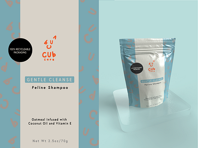 Cub Care Shampoo Packaging