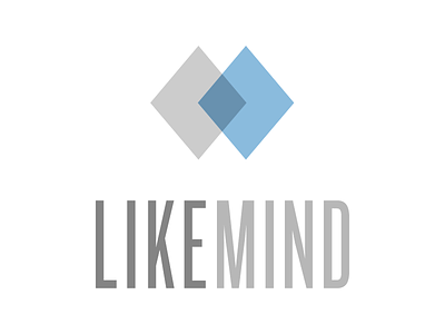 LikeMind Logo brand identity logo design