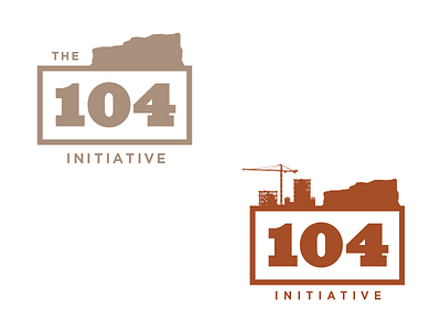 The 104 Initiative - logo concepts