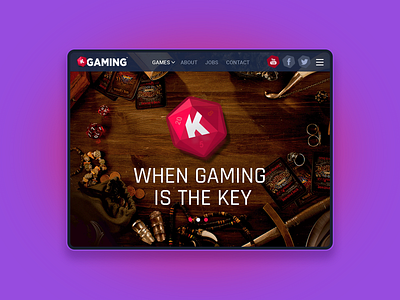 K-Gaming Website app branding design games ui ux web design website