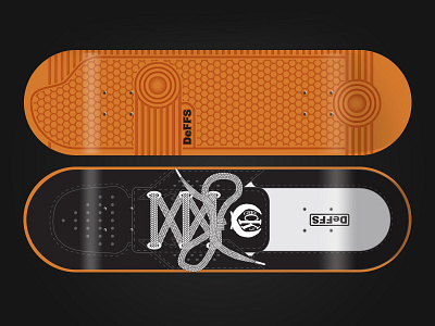 Def - Chey Ck graphic design skateboard skateboard design skateboard graphics vector art