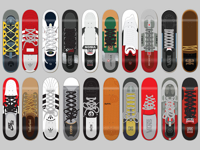 Skate Shoe boards art direction graphic design skateboard design skateboard graphics