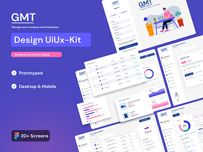 GMT branding design illustration ui ux