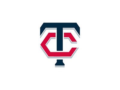 Minnesota Twins Logo baseball bold brand branding design geometric graphic design identity illustrator logo logo design minnesota mlb modern simple sports sports logo symbol vector