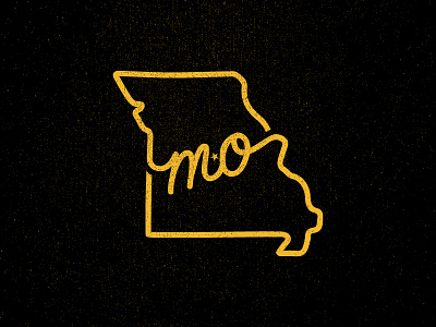 Missouri "State Mark" brand branding design identity illustrator lines logo logo design simple sports texture vector