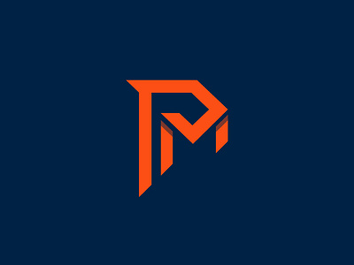 Peyton Manning Logo brand branding design identity illustrator logo logo design monogram simple sports symbol vector