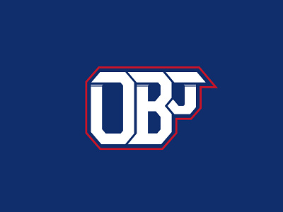 Odell Beckham Jr. Logo apparel brand design football identity illustrator logo logo design nfl simple sports symbol