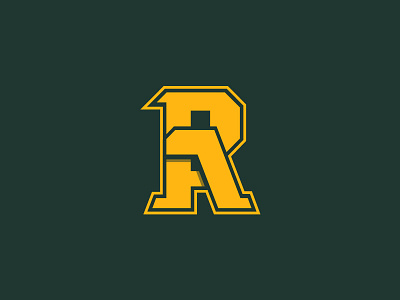 Aaron Rodgers Logo brand branding design identity logo logo design monogram nfl simple sports symbol vector