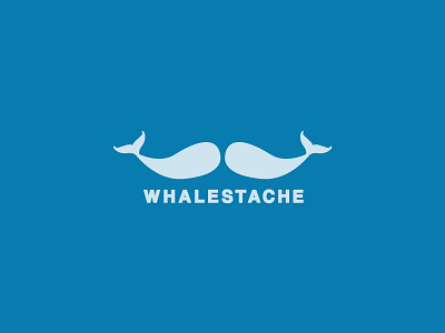 Whalestache apparel brand concept design identity illustrator logo logo design simple simplicity symbol vector