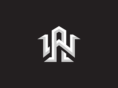 Andrew Wiggins Logo apparel athletics brand branding concept design identity logo logo design monogram simple sports