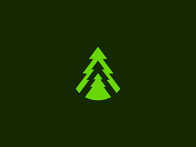 Trees bold design green logo logo design nature simple tree trees