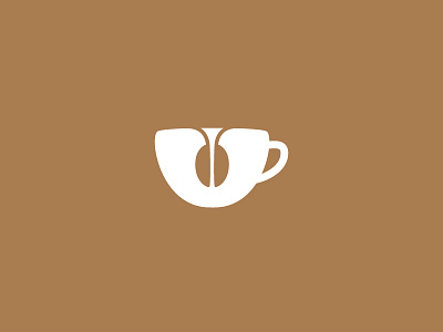 Coffee bold coffee coffee bean design logo logo design simple simplicity symbol