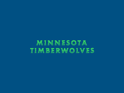 Timberwolves Type concept design logo design nba simple simplicity timberwolves trees type typography wolves