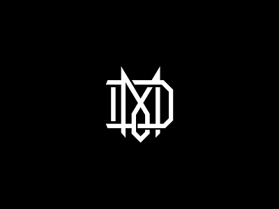 DM Monogram bold branding concept design dm graphic design hip hop identity logo logo design monogram music simple simplicity symbol type typography