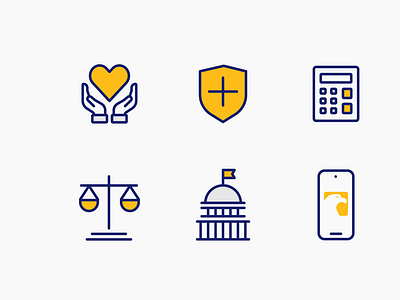 Icon Set for EagleBank