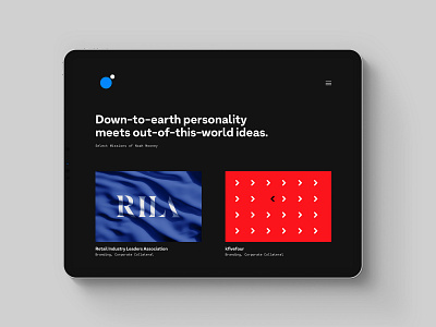 New Portfolio! branding dark theme moon portfolio space web website