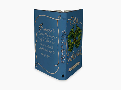 Ella Enchanted Book Cover book cover book design graphic design handlettering illustration