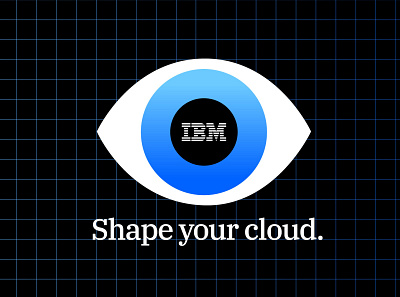 IBM - shape your cloud adobe illustrator design graphics ibm ui